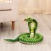 Soft toy "Cobra", 30 cm/200 cm, green color