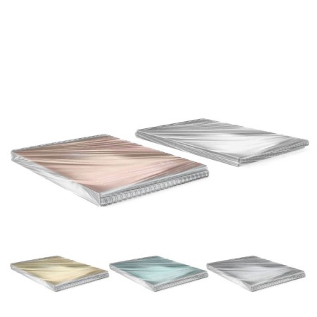 A4, 80 sheets, cell, Erichkrause "Spiralblock" notebook, cardboard cover, firm substrate, outlet, 100%, miceneration, mix-5