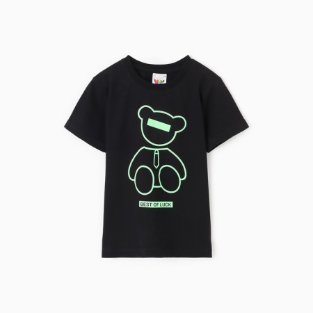 T -shirt for boy A.52353, Black color, height 110