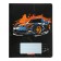 Notebook 24 sheets in the "Car in Black" line, cover coated cardboard, VD-LK, block 60 g/m2, 5 types, mix