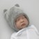 Set for discharge Winter Kinderlitto "Domovyen", 5 items, height 56-62 cm, color gray color