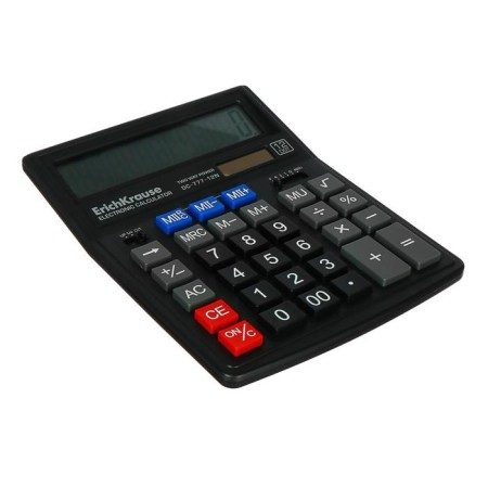 Coalculator desktop 12-bit Erychkrause DC-777-12N, black-2