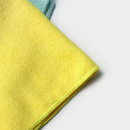 Napkins universal shares, cleaning rags, 3 pcs, 30 × 30 cm, microfiber, 220 g, with overlock, mix-2