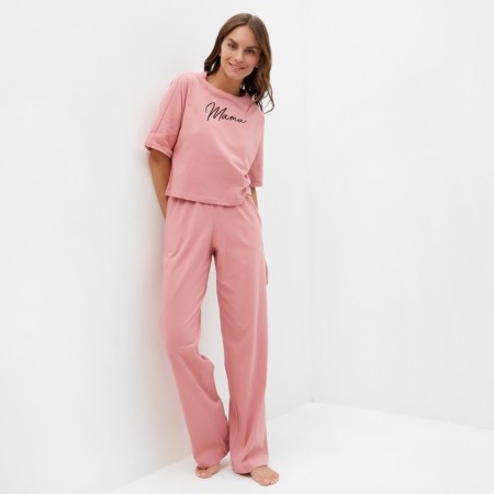 Female pajamas (T -shirt and trousers) KAFTAN "Pink" p. 44-46-4