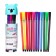 Flomasters 12 colors in the tube of the Coala green, ventilated cap