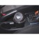 Torso garbage container in a cup holder, black