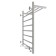 The electric heated tower "Sanprise" Aurora P8, 500x800 mm, right, white