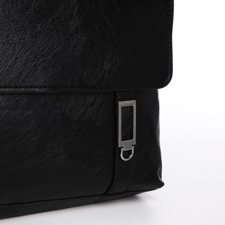 Male bag, black color-2