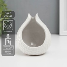 Ceramics candlestick per 1 candle 