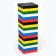 The falling tower of Jenga "Game time", 20.5 x 6.3 cm, 54 bar, bar 6.3 x 1.1 x 2.1 cm cm