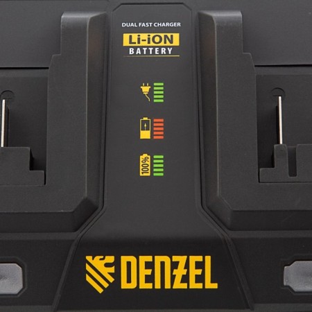 Denzel 28454 charger, for two IBC-18-3.0-2, Li-Ion, 18V, 3 A battery-4