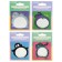 Block with a sticky edge of 74 x 74 mm, Devente Funny Animals, 30 sheets, 4 colors, mix