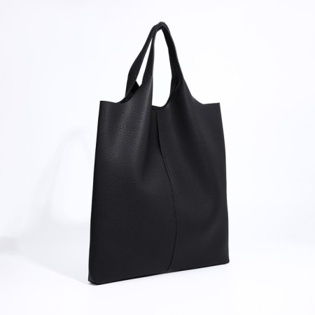 Female bag Textura, chover, large size, black color-3