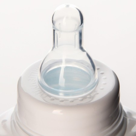A bottle of feeding "Dairy cocktail", classic throat, 250 ml., 0 months, cylinder, with handles-4
