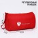 Sports bag Russian Team, external pocket, 40 cm x 24 cm x 21 cm, red color