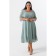 Women's dress, size 56, light green color
