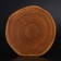 Grootboard from the saw of Wild Kitchen, D = 160-200 mm, thickness 30 mm, a solid massif of the cedar