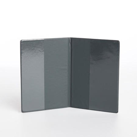 Cover for passport, black color-5