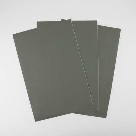 Artificial leather, with an adhesive base, 20 × 30 cm, 0.5 mm, 3 pcs, color gray color-2