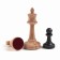 Chess "Classic", wooden board 37 x 37 cm, King H-9 cm, pawn H-4.4 cm