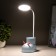 Table lamp "Boat of Elk" LED 3 modes 3W USB Organizer Blue 8x11x31 cm Risalux