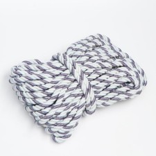 Cord for decor and finishes, twisted, decorative, without braid, multi -colored, 12 mm x 25 m