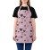Apron kitchen with a photo print “Assorted hearts”, adjustable, size OS