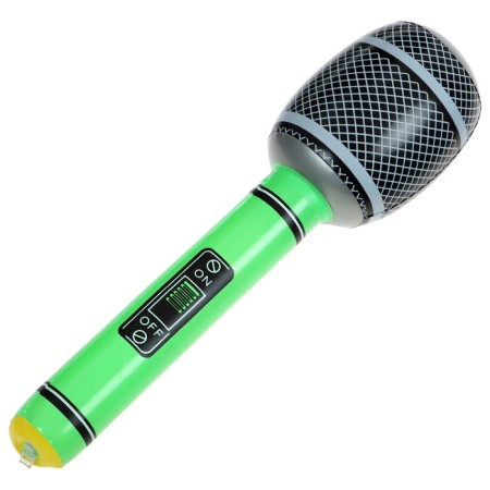 Inflatable toy "microphone", 30 cm, mixing-5