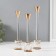 Summary Metal "Geometry" d = 2.2 cm, set 3 pcs h = 23.5 cm, 21.5 cm, 19.5 cm