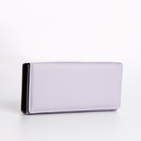 Women's wallet on magnet, lilac color