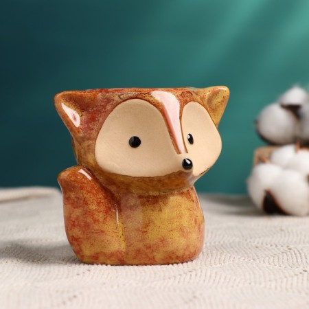 Pot "Frying Fred" Red, 8x9x9cm-2