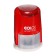 Equipment for round printing automatic Colop Printer R30, diameter 30 mm, with a lid, red body red