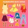 Magnetic game "Dress the doll: Seasons"
