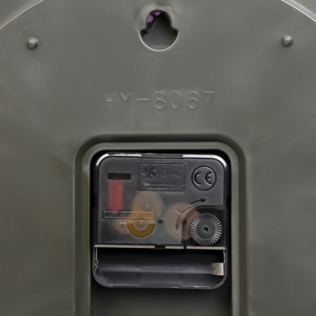 Watching clock, series: kitchen, "lemons", smooth move, d-28 cm-2