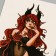 Tattoo on the body Color "Devil" 26.1x14.6 cm