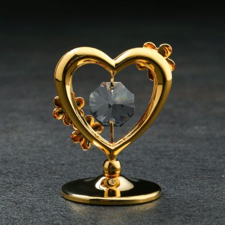 Souvenir "Heart", with crystals-2