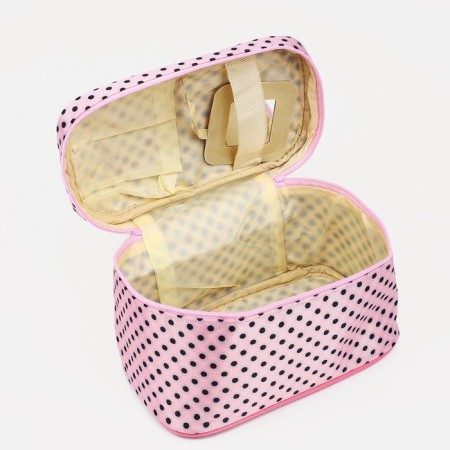 Lightning cosmetic bag, pink color-2