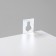 Hinged cabinet 400 Helga, 400x300x720, White/Marengo software MDF