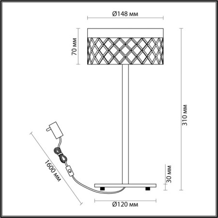 Fivre LED 7W 369lm table lamp-1