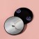 Mirror makeup, increase × 10, on suction cups, d 9 cm, black color