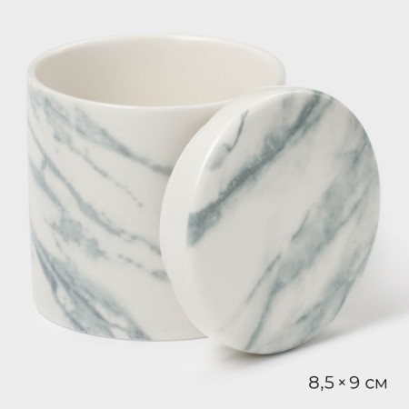 Porcelain Sugar Magistro Real Marble, 250 ml, 8.5 × 9 cm-2