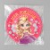 Disposable paper plate "Happy Birthday" Princess (18 cm)