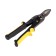 Scissors for metal tundra, 2k handles, straight cut, 250 mm