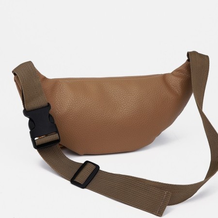 Lightning waist bag, beige color-3