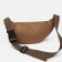 Lightning waist bag, beige color
