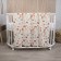 Fleet blanket "Letters", size 100x140 cm, milk color