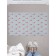 Fully rug in the hallway "Walk of cats", size 45x75 cm
