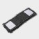 Nozzle for a flat mop of the share, 43 × 13 cm, microfiber booklies, color gray color