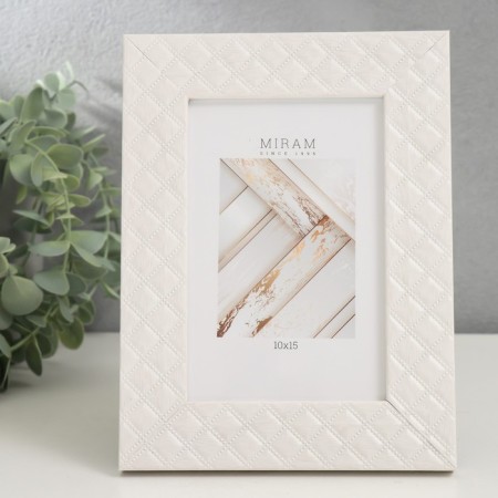 Photo frame Plastic "Mira" 10x15 cm, 642744-4
