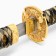 Souvenir weapon "Katana Hikera" 78 cm, black with gold, on a stand